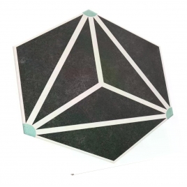 Carvão de Osaka 28,5x33 (Caixa 1m2)