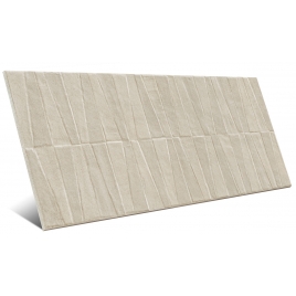 Cementum Wall Struttura 3D Contact Sand 40x120 (Caja de 2,4 m2)