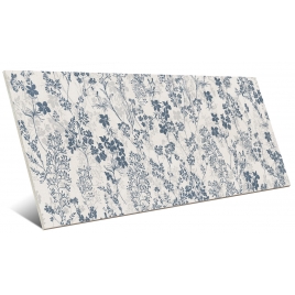 Cementum Wall Decoro Flowery Touch Freddo 40x120 (Box of 2.88 m2)