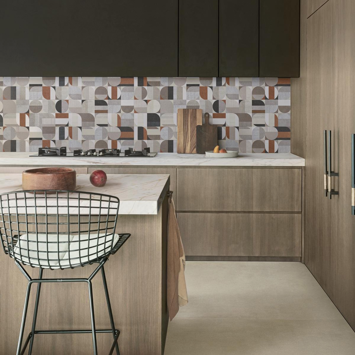Ciment-sable, -mur-ciment, grand marbre