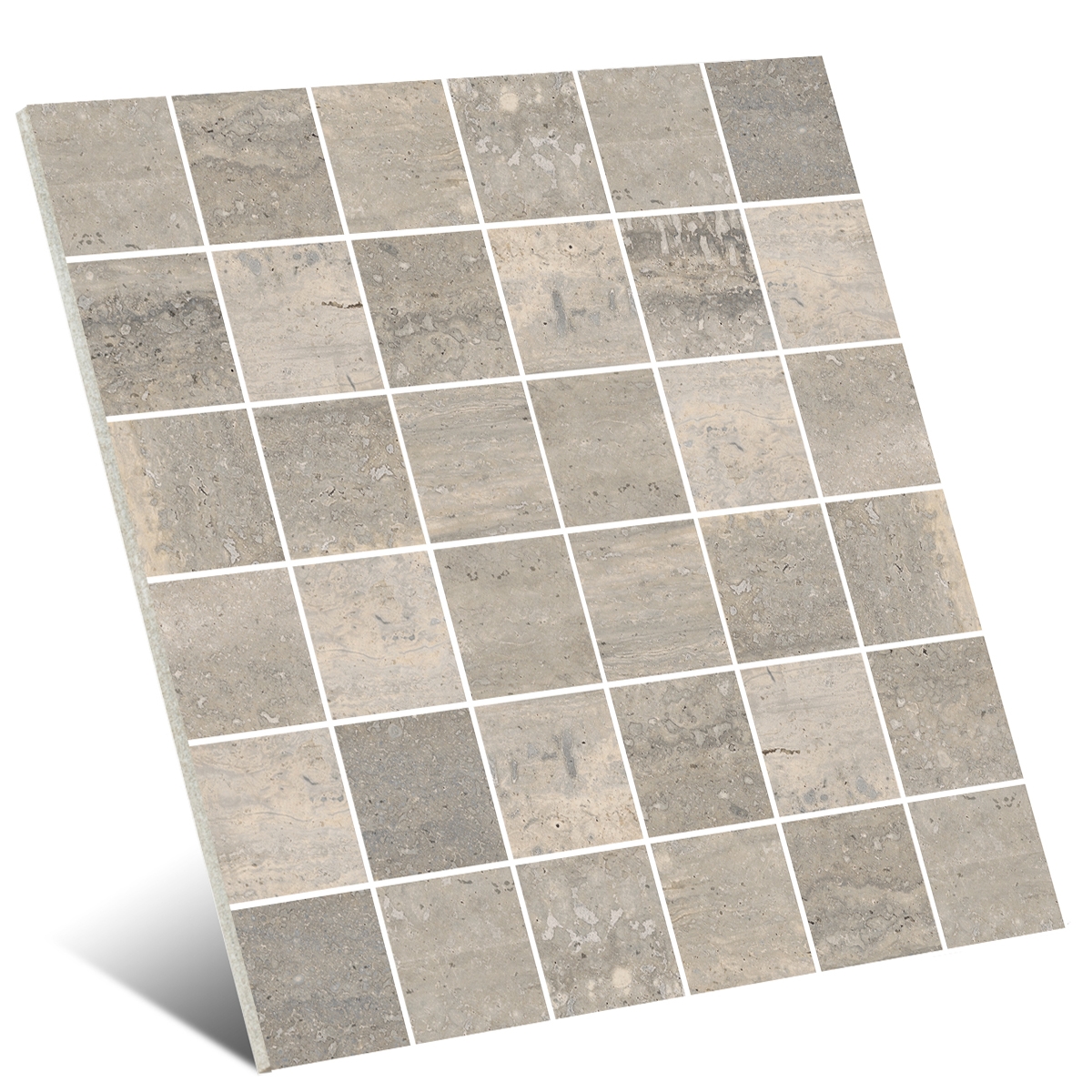 Mosaico Travertio Silver 30x30 (Caja 0.36 m2)
