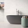 Baño con Pavimento Sena Perla 60x60