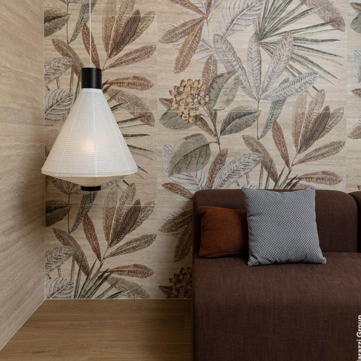 Sala con Revestimiento Travertino Classico 60x120