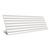 Rice Bianco Strutt. Pleat 3D Lux 7.5x20 (Caja 0.72 m2)