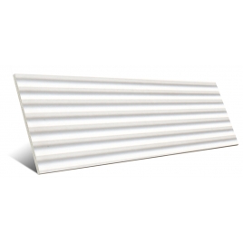 Foto de Rice Bianco Strutt Pleat 3D Lux 7.5x20 (Caja 0.72 m2)