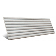 Rice Grigio Strutt. Pleat 3D Lux 7.5x20 (Caja 0.72 m2)