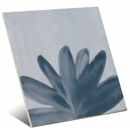 Rice Grigio Decoro Blossom Lux 15x15 (Caja 0.68 m2)
