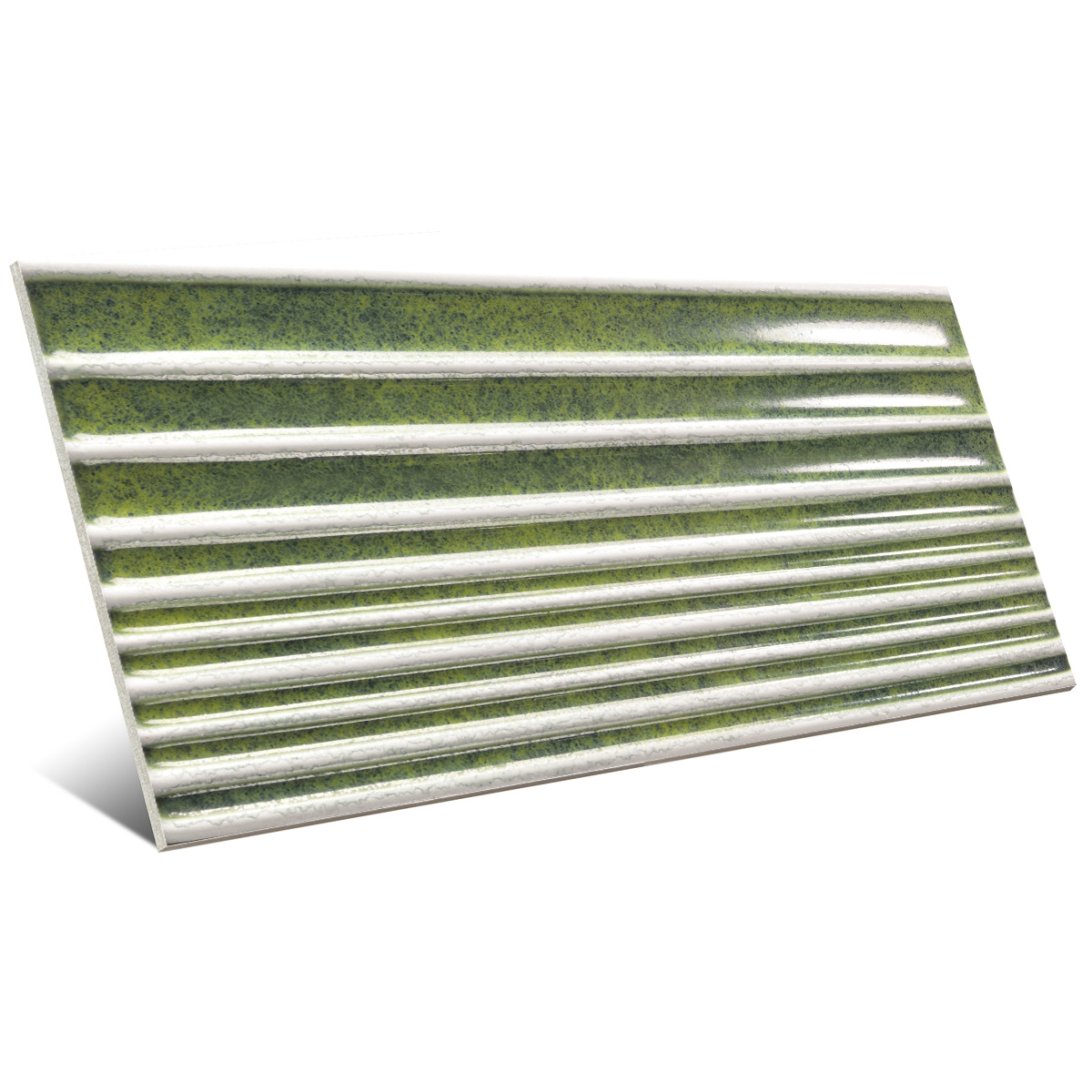 Donna Bianco Efeito Estalo Verde 10x20 (Caixa 0,64m2)