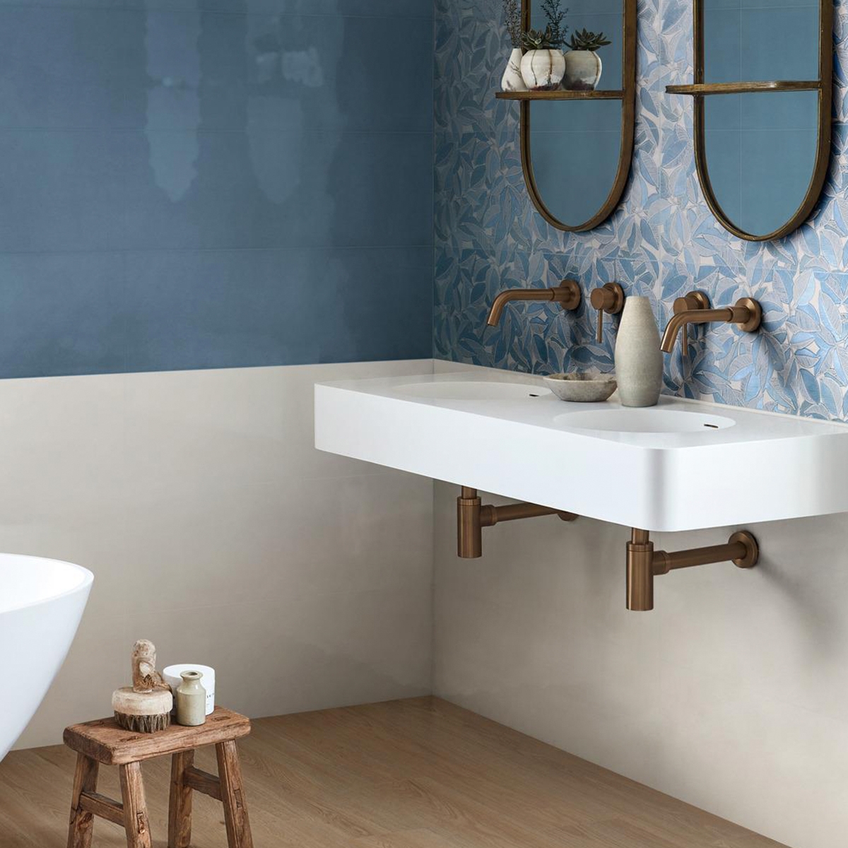 Intérieur avec sol, Bliss Decoro Leafy Freddo Touch 30x90