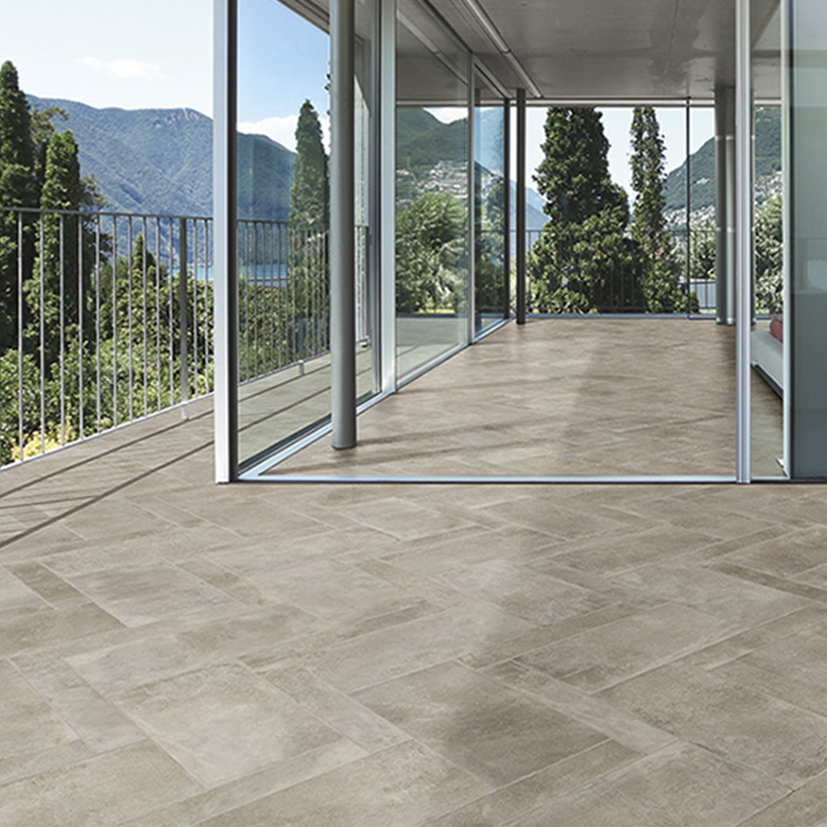 Exterior with Monte Tortola Non-slip Pavement 30x60