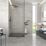 Baño con Pavimento Soma Perla 120x120