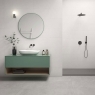 Bathroom with Portland P.B White coating 30x90 (Box 1.35m2)