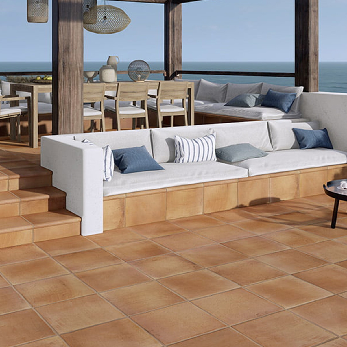 Exterior with Antic Anti-slip Fire Pavement 45x45