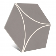 Cementum Decoro Arco Lead 21x18,2 (Caja 0,43 m2)