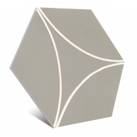 Cementum Decoro Arco Nickel 21x18,2 (Caja 0,43 m2)