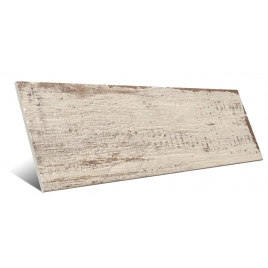 Retro Blanc antidérapant 21x60 cm (Boîte 1 m2)