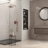 Badezimmer mit Dagma P.B Ivory 30x90 Beschichtung