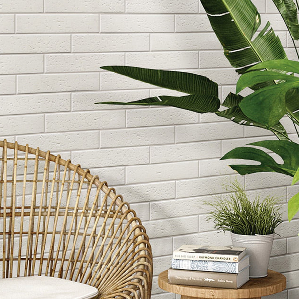 Exterior with Muretto Bianco Coating 5x25