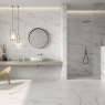 Baño con revestimiento Damiano Relieve Gold 30x90