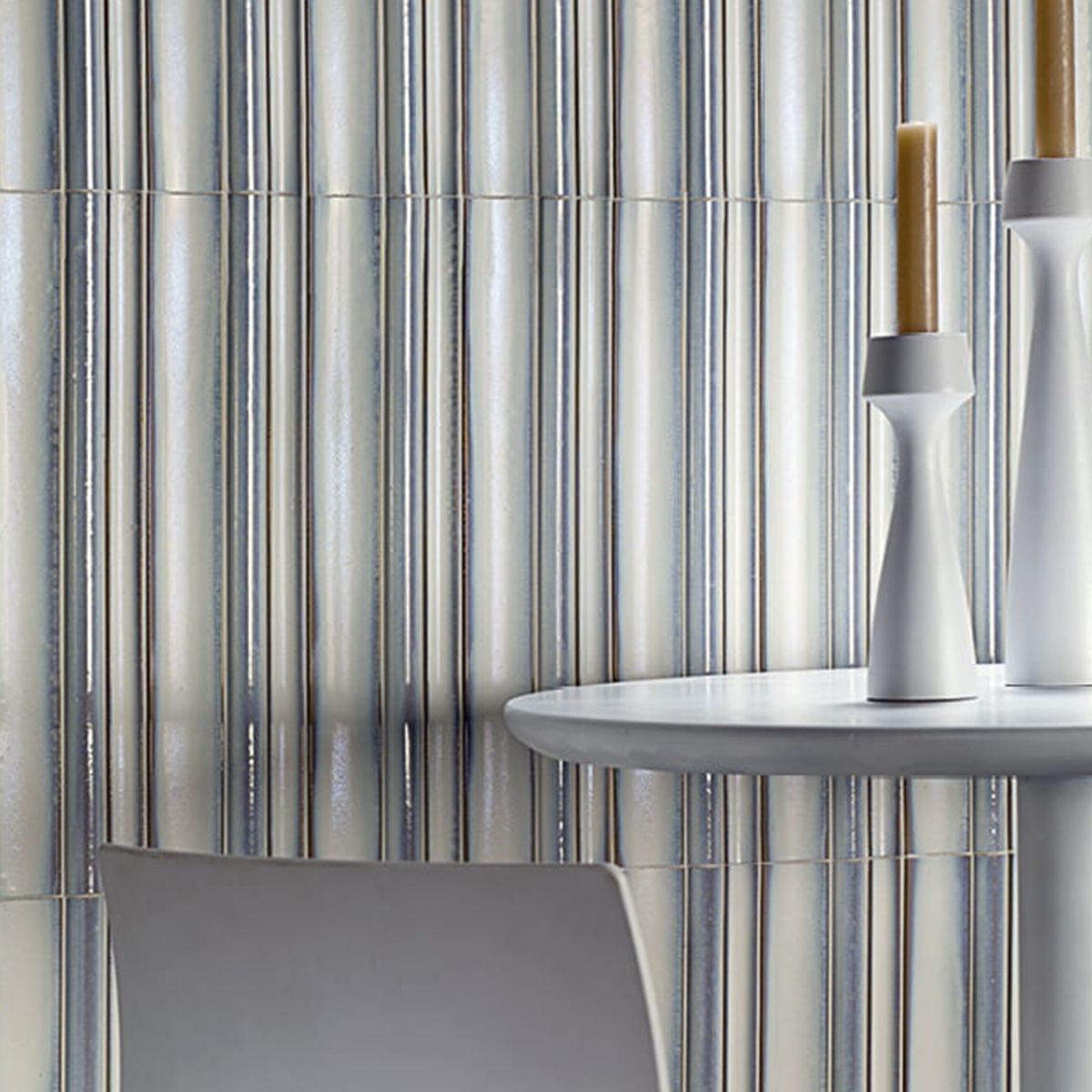 Interior con Revestimiento Techno Snow 10x39