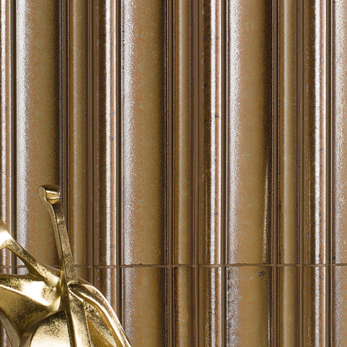 Interior com Revestimento Techno Nut 10x39