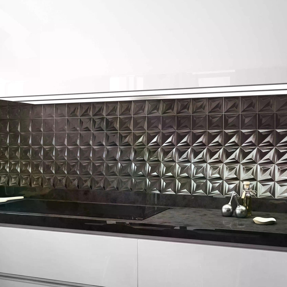 Intérieur avec revêtement Delta Anthracite 33x33