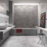 Casa de banho com chão Dundee Gray 45x45