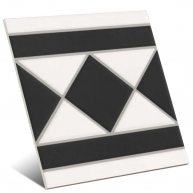 Oxford Black Border 33x33 (Box 1m²)