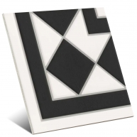 Black Oxford Corner 33x33 (Box 1m2)