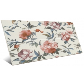 Momenti Decoro Painting Touch Bianco 40x120 (Caja de 2,88m2)