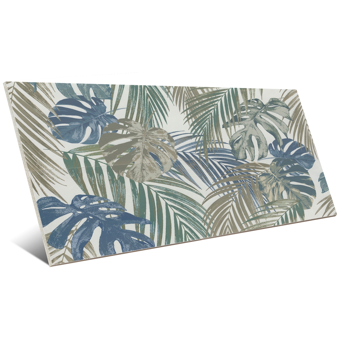 Momenti Decoro Ferns Bianco 80x120 (Caja de 0,96m2)