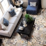 Sala con Pavimento Patchwork 44x44