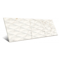 Allmarble Struttura Pavè 3D en satin doré blanc (Boîte 2,40 m2)