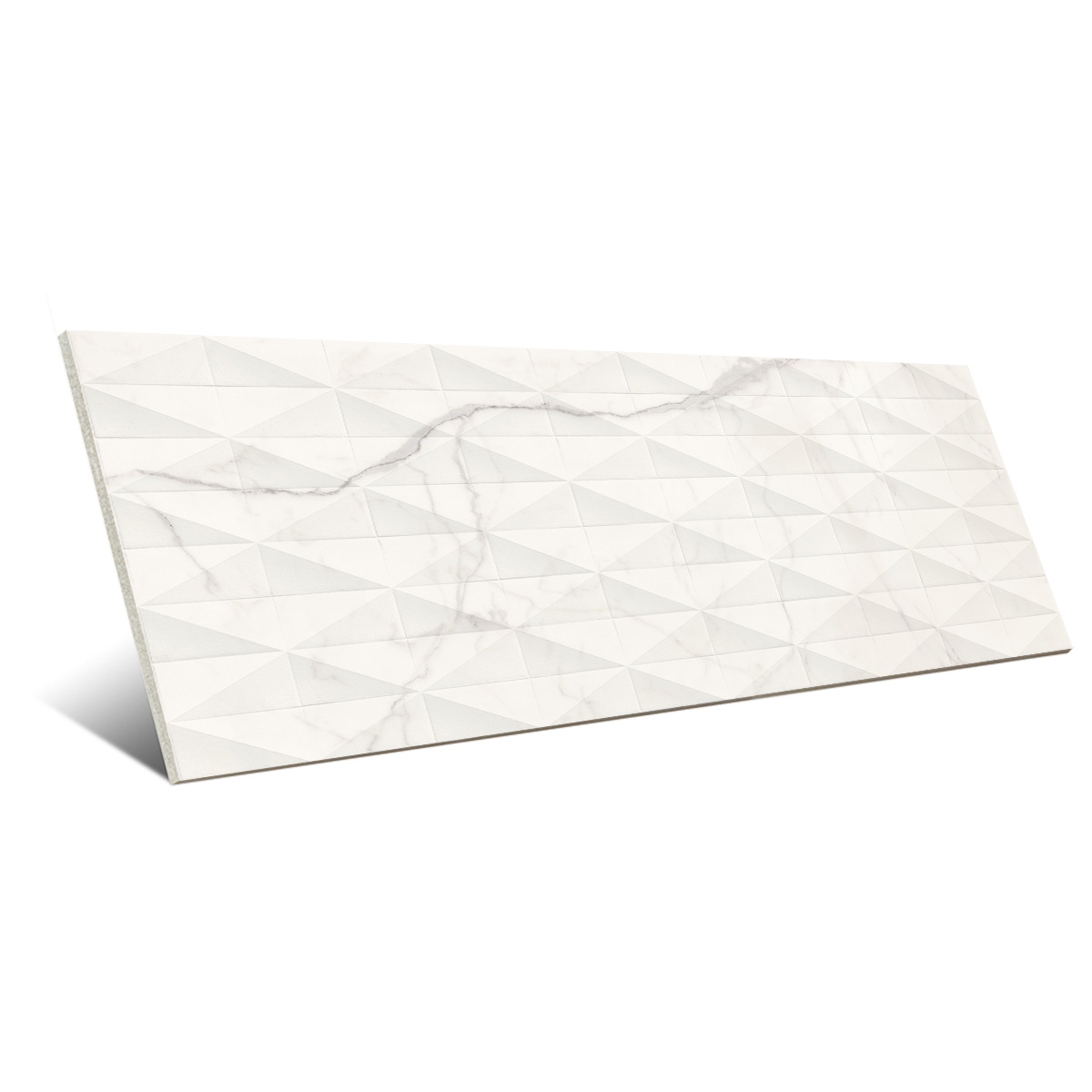 Allmarble Statuario Satin Struttura Pavè 3D (Caja 2.40 m2)