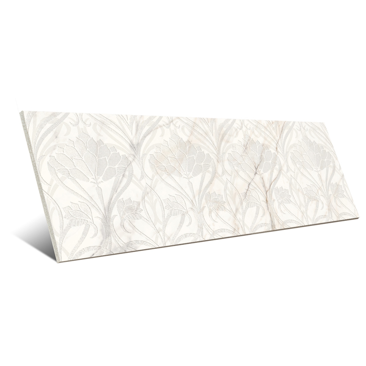 Allmarmor Golden White Lux Decoro Regent 40x120 (Box 1,92m²)