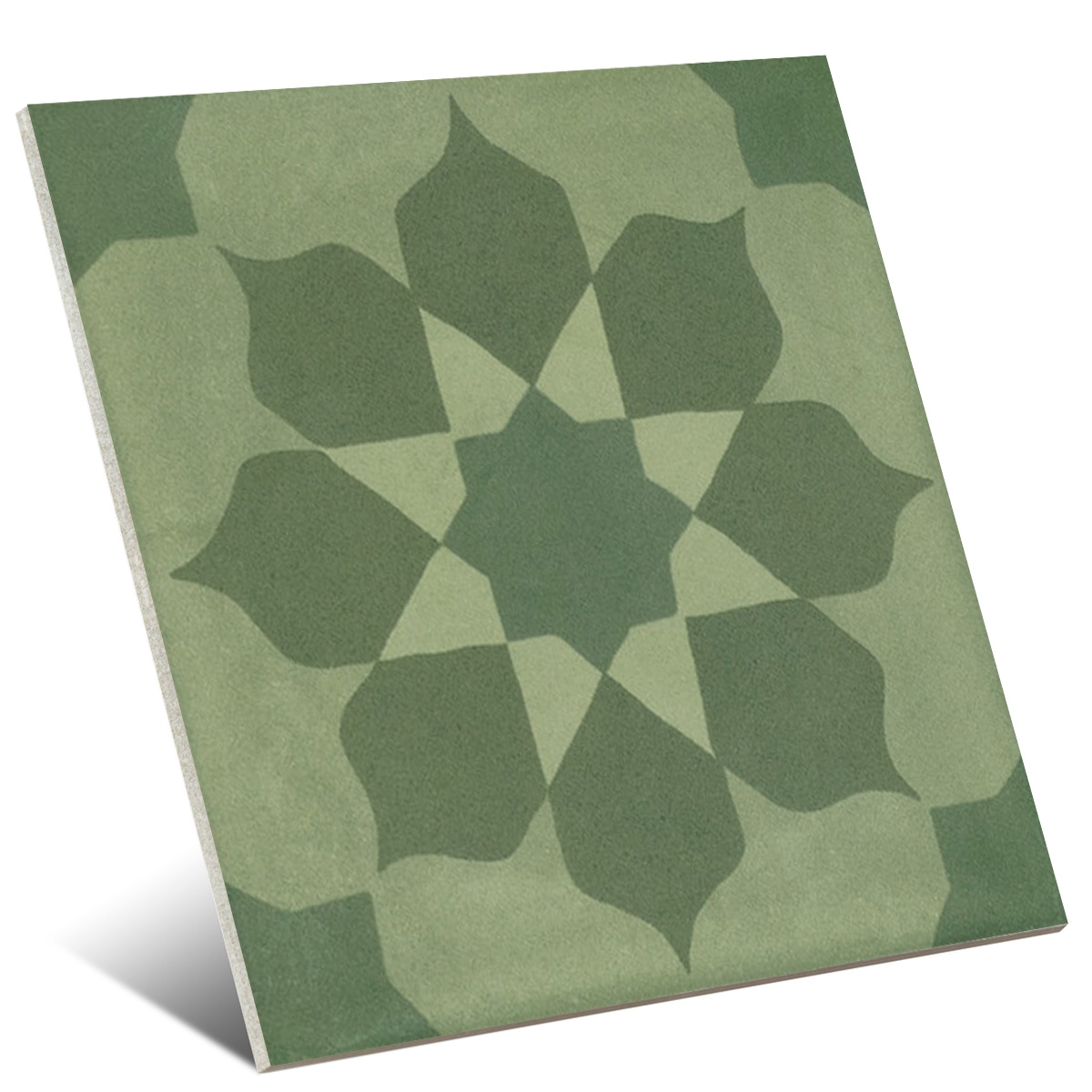 D_Segni Blend Green Decoro Mix Non-slip 20x20 (Box 0.96m2)