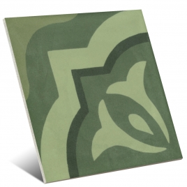 D_Segni Blend Green Tappeto 3 Non-slip 20x20 (Box 0.96m2)