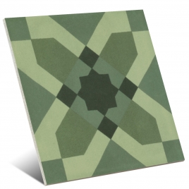 D_Segni Blend Green Tappeto 4 Antiderrapante 20x20 (Caixa 0,96m2)