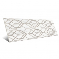 Marbleplay Decoro Net White 30x90 (Caja 0.54m2)