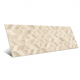 Marbleplay Decoro Naos Travertin 30x90 (Boîte 1,35m2)