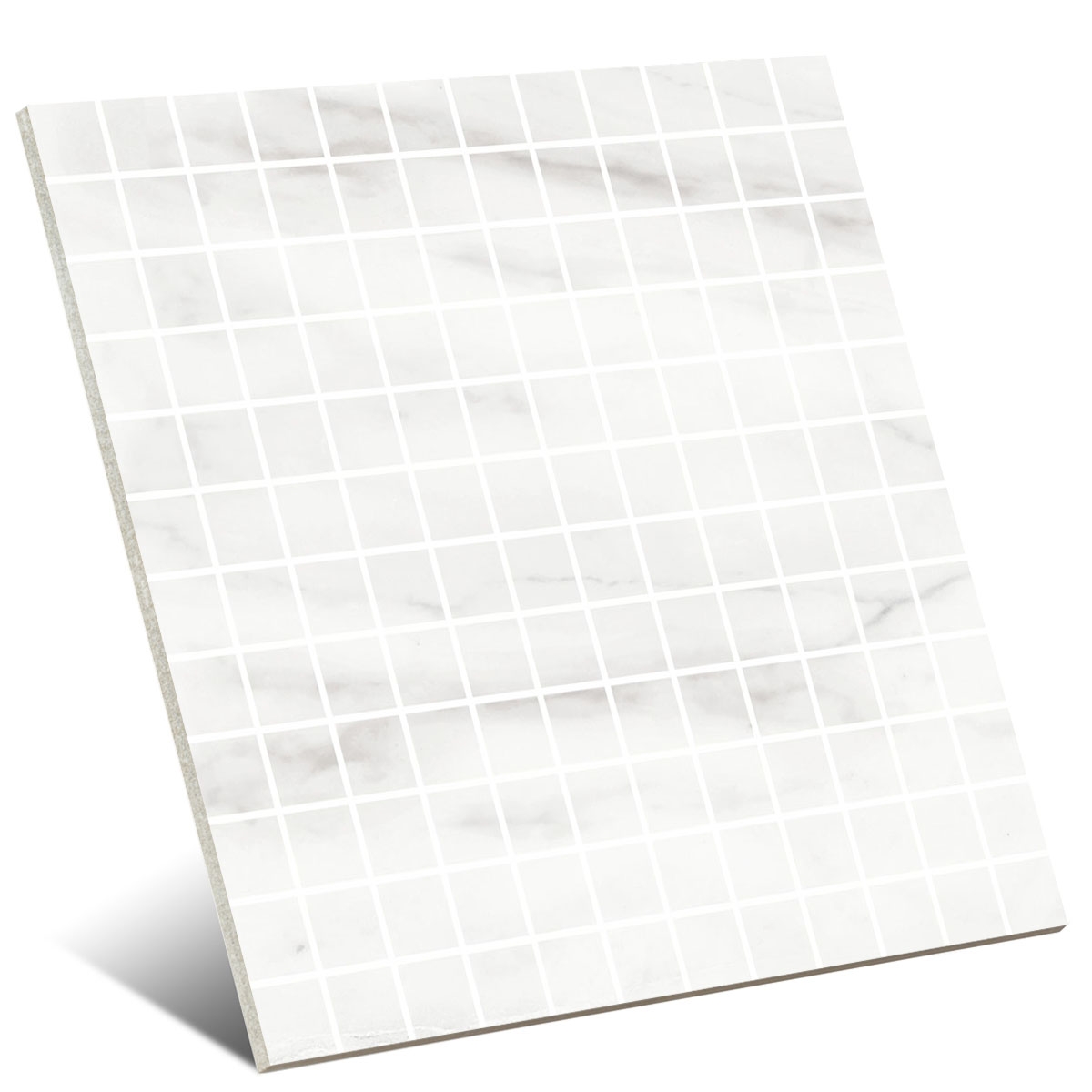 Mosaico Marbleplay White 30x30 (Caja 0.36m2)