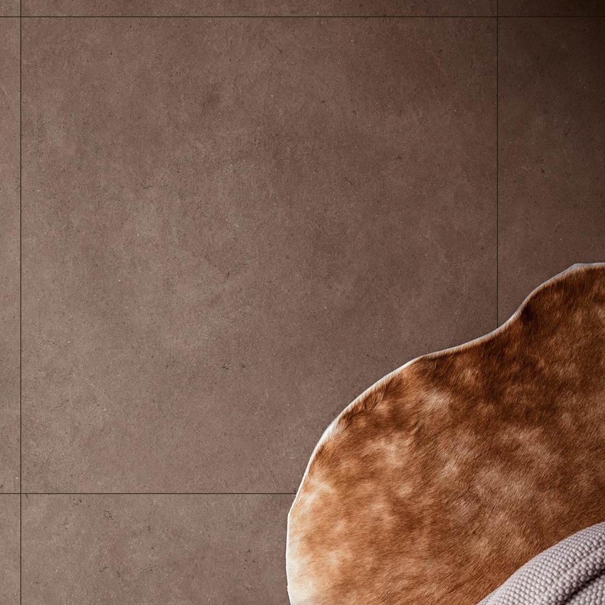 Innenraum mit Terratech Vinaccia Pavement 75x75