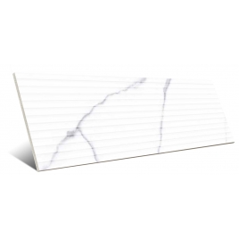 Kaunas P.R White Rlv 30x90 cm (Box 1.90 m2)