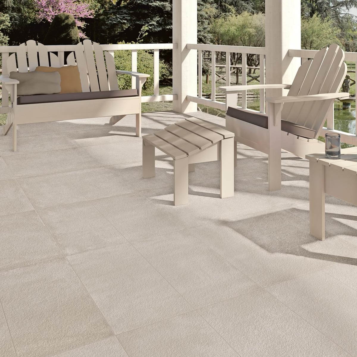 Exterior with Appeal Sand Strutt Non-slip Pavement 30x60
