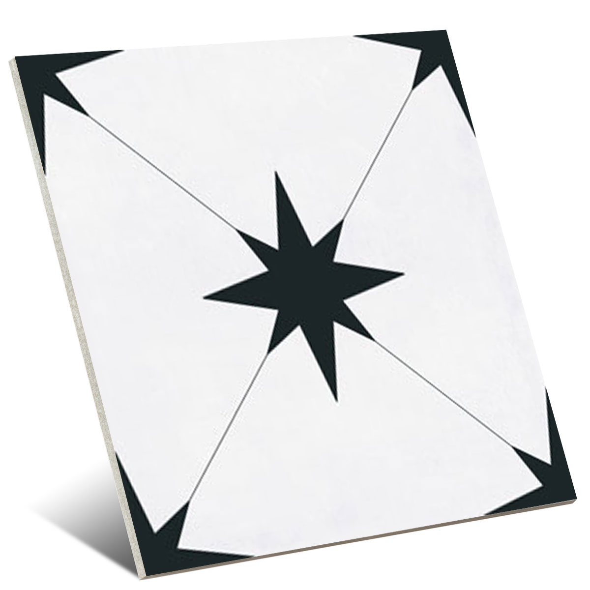 Llevant Black 22.3x22.3 cm (Box 1 m2)