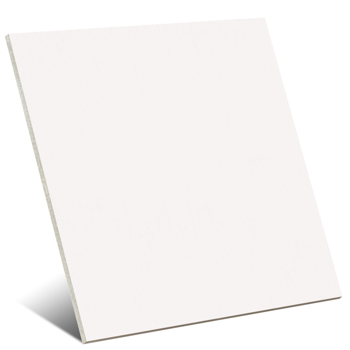 Large Solid Color Look White Lux 120x120 (Box 2.88 m2)