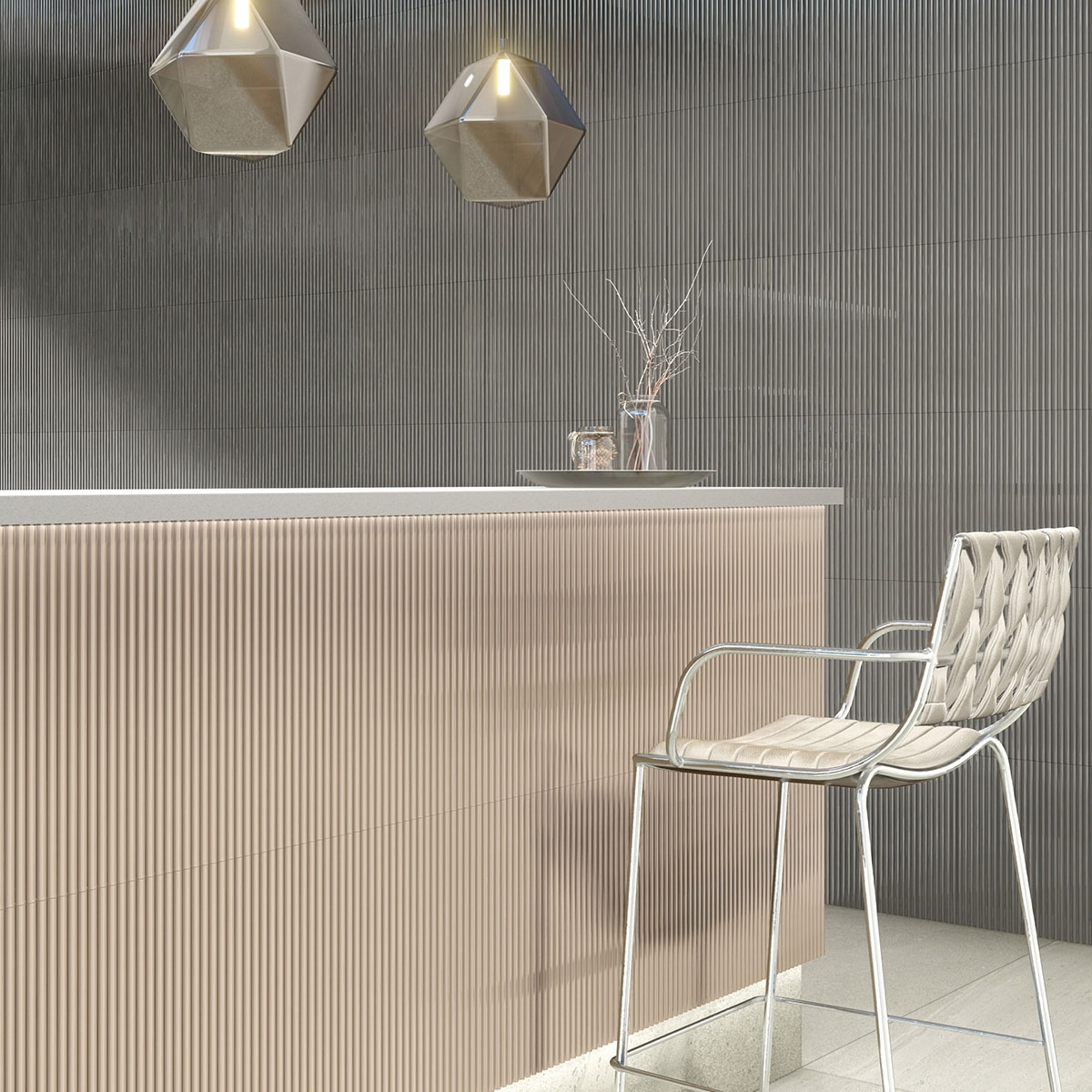 Interior con revestimiento My C Deluxe Dark 10x39