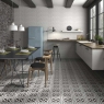 Kitchen with Black Boulevard Pavement 45x45
