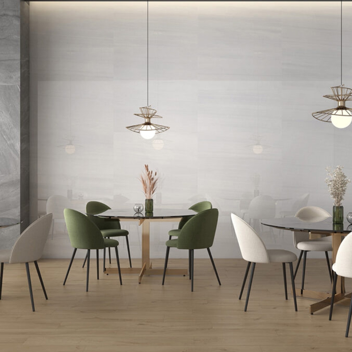 Restaurant mit Bricola-Buche-Asphalt 20x120