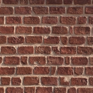 TotalStone Panneau en pavés rouge massif M-065 2,85x1,3 (3,70 m2)